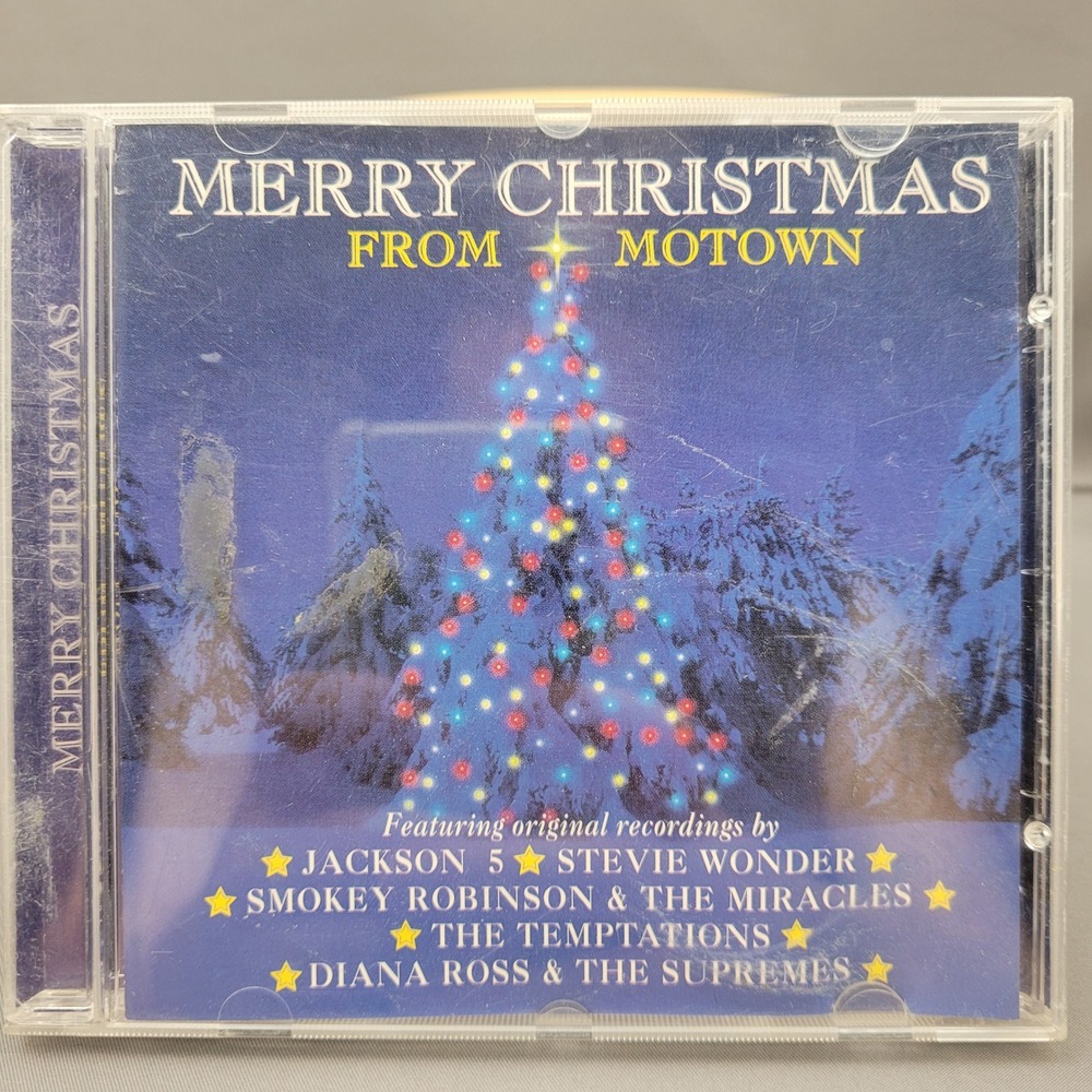 Merry‎ Christmas From Motown Various Artists (CD, 1998)